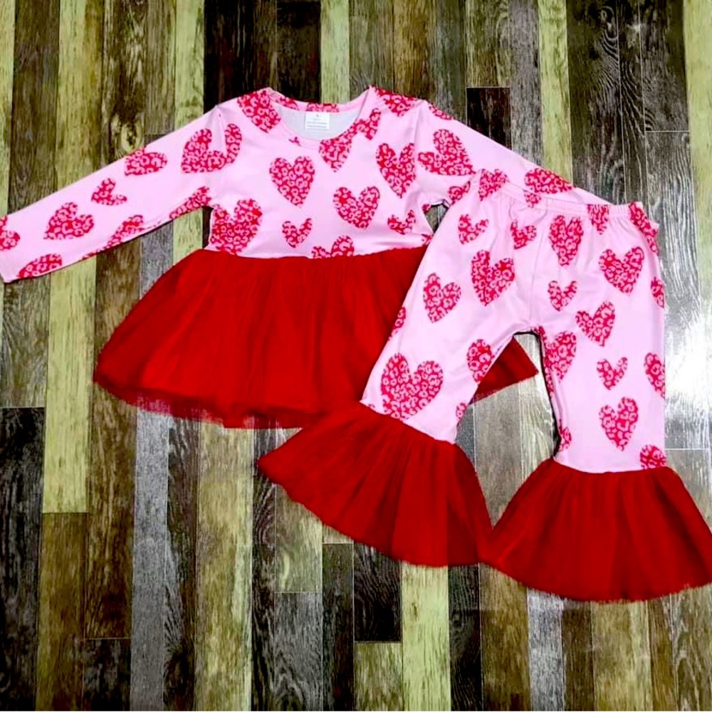 Valentines set tulle